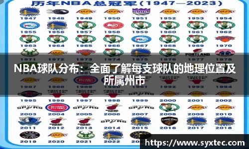 NBA球队分布：全面了解每支球队的地理位置及所属州市