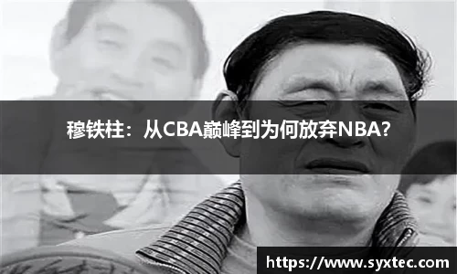穆铁柱：从CBA巅峰到为何放弃NBA？